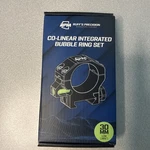 Ruff Precision Colinear Integrated Bubble Ring Set, 30 Mm, Low. Fixed Price $145.00.