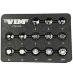 Vim XZN100A S2 Triple Square 3/8" Stubby Bit Driver Socket Set SZ408 (13PC). Fixed Price $66.33.