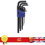 Set - Ball Long Metric Carlyle Hand Tools HKLBMS9 (hex Keys). Fixed Price $26.57.