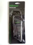Hilmor Sae Hex Key Ball End Set Of 12 Black Steel (.050" 3/8") - 1839049. Fixed Price $19.95.