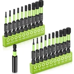 Impact Hex Head Bit Set, Allen Wrench Drill 20PCS (metric&sae), So. Fixed Price $15.04.