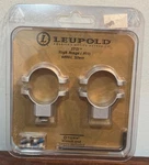 Leupold Std High Rings .900 Silver Set 49905 Solid Steel Torque Wrench & Screws. Fixed Price $24.46.