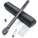 Torque Wrench 1/2 Drive 25-250 Ft-lb (33.9-338.9 Nm), 3% Accuracy 72-TOOTH C.... Fixed Price $89.03.