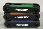 Husky 149798 Sae/metric & Torx Folding Hex Key Set (3-PIECE). Fixed Price $11.66.