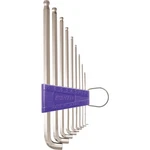 Short Arm Taper Head Hex Key L-handle Extra Long Set 9PC 1.5-10MM Slvr. Fixed Price $53.90.
