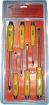 Valley Screwdriver Set 6PC Go Thru Handle With Hammer Bolster. Fixed Price $22.05.