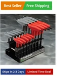 18 Pc Sae & Metric T-handle Ball End Hex Key Set By Usatnm. Fixed Price $51.97.