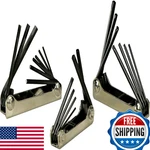Eklind Tool 29171 Fold-up Hex Torx Star Key Combo- Inch / Mm Sets 23PC. Fixed Price $34.72.