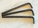 New Allen #58022 3/8" Cr-v Standard Sae Long Arm Hex Keys, Black Oxide, Usa. Fixed Price $14.99.