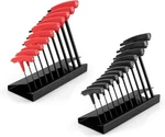 Tekton T-handle Hex Key Set 21PC Metric Sae With Stands KTX92302. Fixed Price $214.82.
