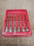 Snap-on 206EFAL Pc 3/8 Long Hex Driver Set Sealed 5/8 To 5/32. Fixed Price $160.00.