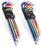 Hex Key Allen Wrench Set, 22 Pcs Sae (0.050-3/8 In) And Metric (1.5-10 Mm) Color. Fixed Price $32.10.