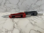 Of 2 Pittsburgh Folding Allen Wrench Sets Sae & Metric Mm Gray. Fixed Price $7.49.