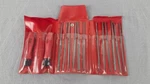 Snap-on HBFN120A 12PC Swiss Needle File Set 5.5" Cut Usa. Fixed Price $235.00.