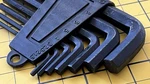 7 Pc Heavy Duty Jumbo Hex Key Wrench Set Shape Metric Allen Driver Hand Tools. Fixed Price $10.99.