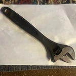 Mac Tools AJ12B 12" Black Oxide Adjustable Wrench Usa. Fixed Price $60.00.