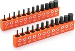 Bates Hex Head Allen Wrench Drill Bit Set, 25 Pcs, S2 Steel, Magnetic, 1/4.... Fixed Price $13.18.