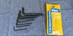 Usa Vintage Easco 92-400 Hollow Hex Set-screw Key Assortment, Pouch,. Fixed Price $9.99.