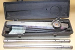Utica Dial Indicating Torque Wrench 1" Drive Socket Receptor 2 Lengths Of Handle. Fixed Price $399.95.