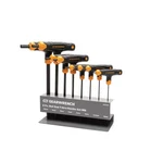 Metric Ball End T-handle Hex Key Set With Metal Benchtop Stand (8-PIECE). Fixed Price $36.76.