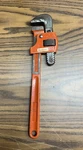 Pipe Wrench Inch Heavy Duty Straight Blackhawk 1214 Solid Vintage Tool. Fixed Price $14.98.