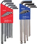 13322 Bright-ball-hex L-key Allen Wrench Combo- Inch / Mm (2 Sets 22PC). Fixed Price $43.92.