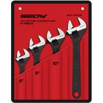12" + 10" 8" 6" Adjustable Wrench Set Inch & Mm Heat Treated Laser Marked. Fixed Price $24.89.