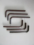 (6) Brighton Best 5.0MM Metric Allen Hex Keys "made In Usa" New!!!. Fixed Price $9.95.