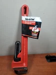Superior Tool Pipe Wrench 02814 14" Cast Iron Heavy Duty Pro Line. Fixed Price $28.99.