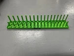 Snap-on Tools Socket Rack KA12METGN. Fixed Price $40.00.