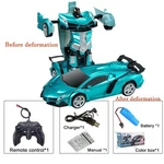 Remote Car Sport Transformer Rc Robot Controller 2 In 1 Kids Toy Toddler Gift Us. Fixed Price $21.99.