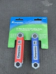 Rare Sears Companion Hex Key Set Metric Sae 30525 Like Craftsman Nos Folding. Fixed Price $29.00.
