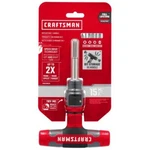 Craftsman Speeddrive Ratcheting T-handle Bit Set. Fixed Price $39.95.