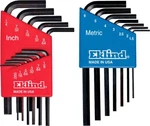 Eklind Stubby Hex Wrench Key Set 18PC .050-1/4IN. 1.5-6MM Metric Sae Usa 10518. Fixed Price $13.47.