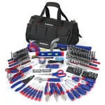 Workpro 322-PIECES Home Repair Tool Kits Basic Household Hand With Bag. Fixed Price $118.99.