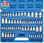 Neiko 10083A Torx Bit Socket Set S2 & Crv Steel 60 Pieces High Torque Kit. Fixed Price $56.01.