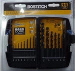 Bostitch BSA1S14BM 14-PIECE Black Oxide Drill Bit Set. Fixed Price $10.00.