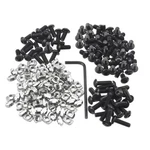 180PCS M5 T-nuts Screws Assortment Kit, Hammer Head T-slot For 2020 Serie.... Fixed Price $14.35.