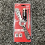 New Milwaukee 49-57-5003 Hex-lok 2-IN-1 Tap Die Threading Handle & Collet. Fixed Price $29.99.