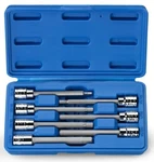 Neiko 10072A 3/8-INCH Drive Extra Long Allen Hex Bit Socket Set, Sae, Clear. Fixed Price $27.46.