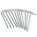 Zdingtech 12PCS Allen Wrench SETS,1/16" Hex Key 1/16, Silver. Fixed Price $10.99.