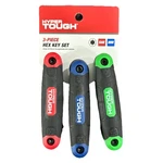Hyper Tough Folding Hex Key Set Sae Metric Torx Allen Wrench 3PC 1272V. Fixed Price $9.99.
