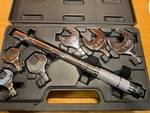 Pro-set Tltwsae Torque Wrench 8-PC Kit, 3/8" Drive, Claw Foot, Excellent Usa. Fixed Price $48.00.