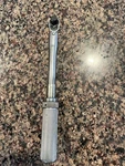 Snap-on QJR217D Torque Wrench 3/8" Drive 30-200 Inch-lbs. Fixed Price $250.00.