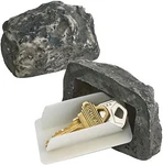 Katzco Hide Spare Key Fake Rock - 1 Pack, Gray Camouflage Stone Diversion Safe. Fixed Price $14.95.