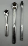Lot Of Vintage Craftsman Ratchets 44985, Vh 44811 & Breaker Bar 44363. Fixed Price $35.00.