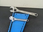 #AX198 Armstrong Tools Usa 28-406 & 28-412 Adjustable Wrench Set 6" 12" Gmtk. Fixed Price $33.96.