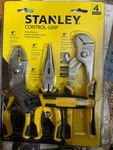 Stanley 4-PC Pliers And Wrench Set 84-558. Fixed Price $29.00.