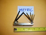 7PC Hexcraft Fold Up Key Set Allen Wrench Metric 1.5MM - 6. Fixed Price $7.99.