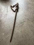 48 Vintage J.h. Williams Vulcan Superior Chain Wrench , 13-1/2. Fixed Price $150.00.